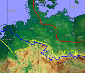 Schematische Darstellung der drei letzten Kaltzeiten Schematische Darstellung der drei letzten Kaltzeiten